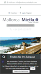 Mobile Screenshot of mallorca-mietkult.com