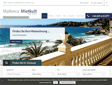 Tablet Screenshot of mallorca-mietkult.com